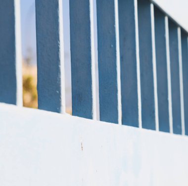 soyut metal Avrupa korkuluk çelik ve arka plan