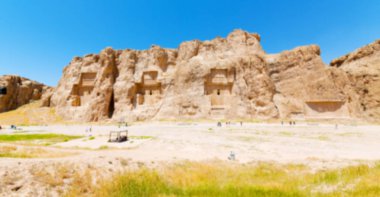 İran'da persepolis yakınındaki 