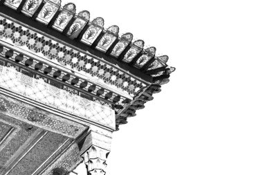 İran'ın eski dekoratif karolar 