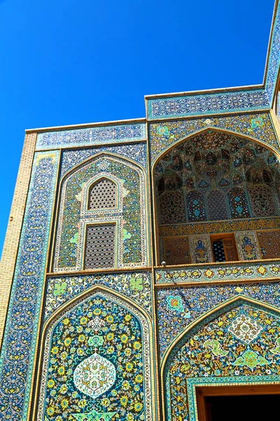 In iran the old decorative     tiles — Stock Photo, Image