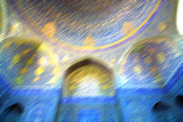 Architettura Religiosa Del Tetto Della Moschea Storia Persiana — Foto Stock