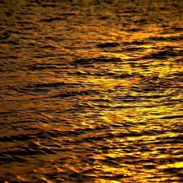 Na África do Sul mar oceano Índico — Fotografia de Stock