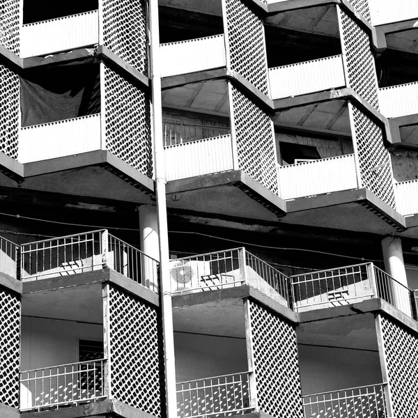 Güney Afrika eski terasında şehir merkezinde