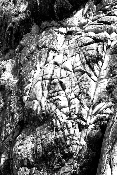 Close up of the coastline stone  abstract — Stock Photo, Image