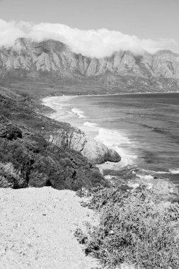 Güney Afrika kıyı şeridi Hint Okyanusu'nda 