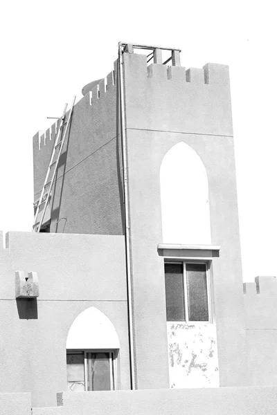 Dans oman nouvelle maison bâtiment en brique — Photo