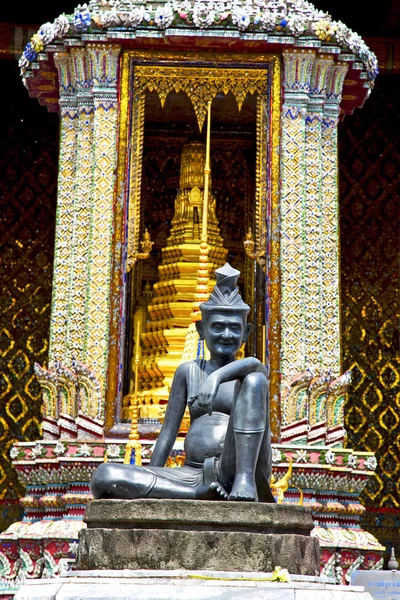 Siddharta Temple Bangkok Asia Thailand Abstract Cross Step Wat Palaces — Stock Photo, Image