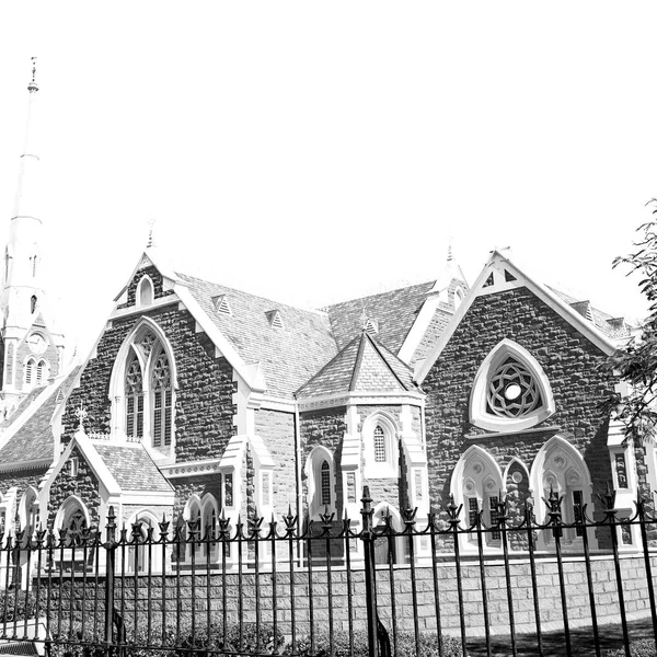 In south africa old  church  in city center — Stock Photo, Image