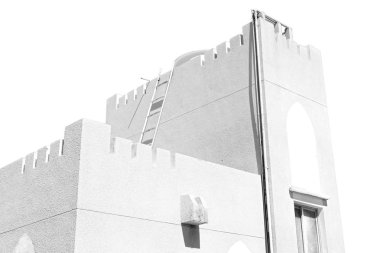 Umman yeni ev tuğla binada    