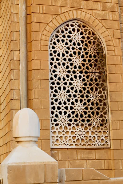 Dans oman la vieille fenêtre ornée — Photo