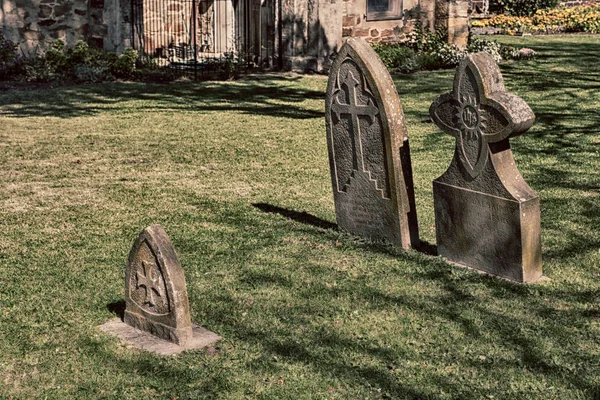 En Afrique du Sud cimetière antique tombe — Photo