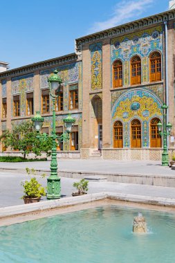 İran'da antik palace: golestan 