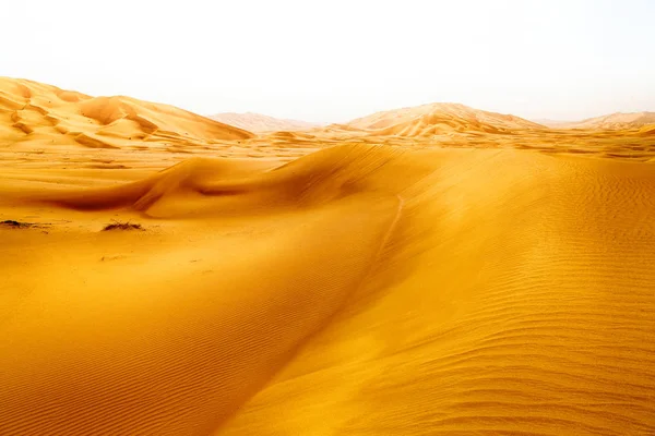 古いオマーンの砂漠のルブアルハリ四半期および屋外の空 — ストック写真