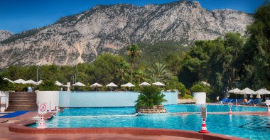  Türkiye resort havuz lüks tatil 