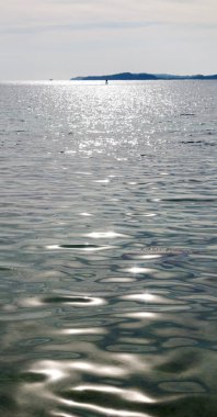 Pasifik Okyanusu bulutlar ve ışıklar 