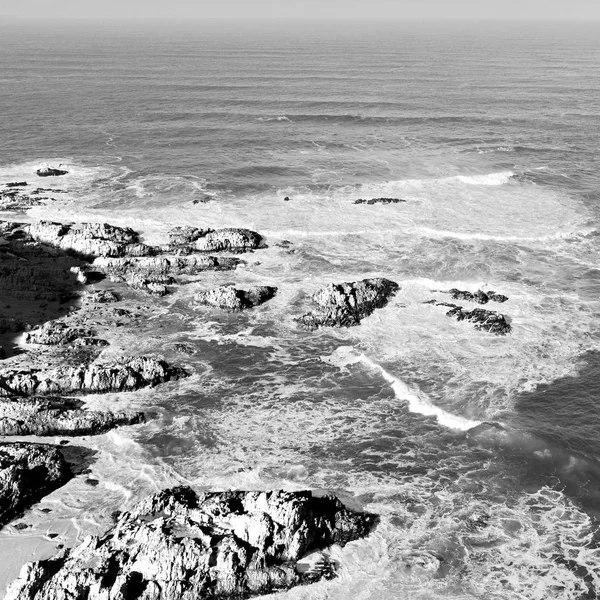 En Afrique du Sud ciel océan réserve — Photo