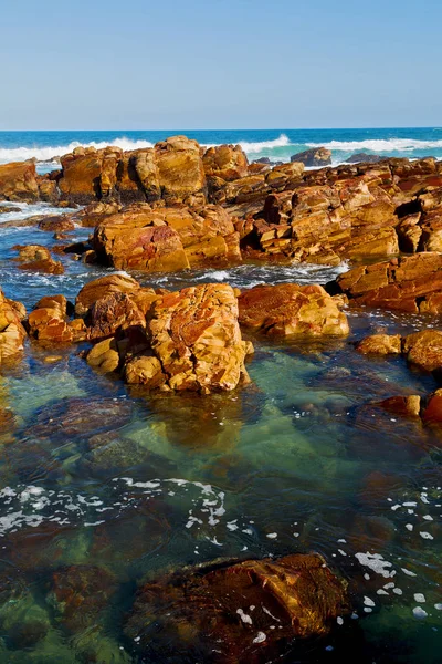 Na África do Sul céu oceano reserva — Fotografia de Stock