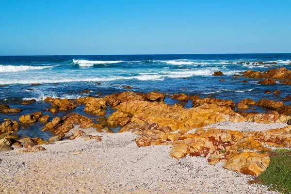 In south africa   sky  ocean    reserve — Stock Photo, Image