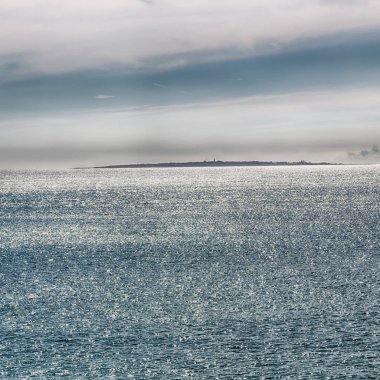    Güney Afrika kıyı şeridi ve ışık