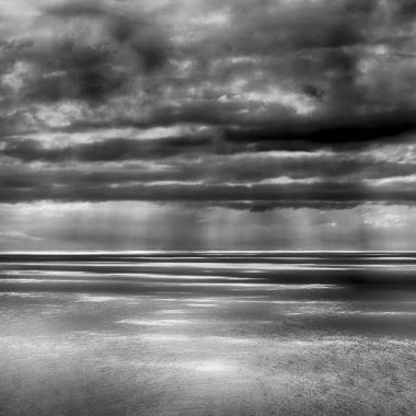    Güney Afrika kıyı şeridi ve ışık