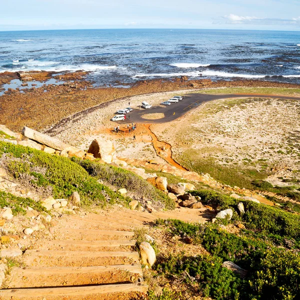 Na costa da África do Sul e reserva de parques naturais — Fotografia de Stock