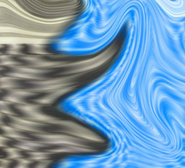 Soyut renkler ve bulanıklık  