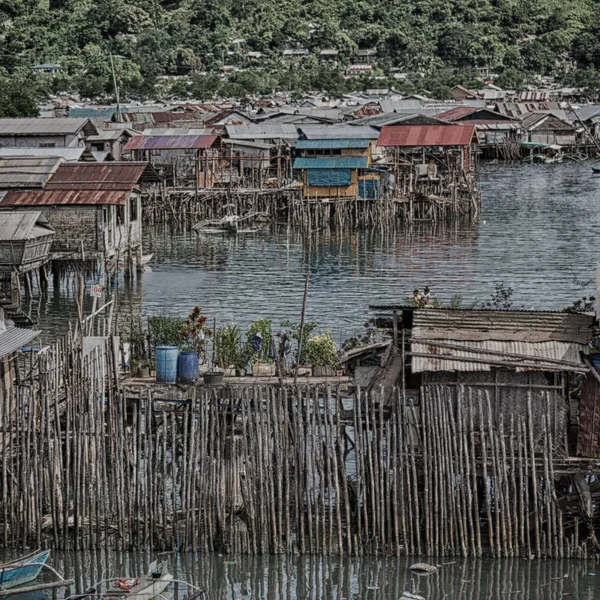 Casa na favela para os pobres — Fotografia de Stock