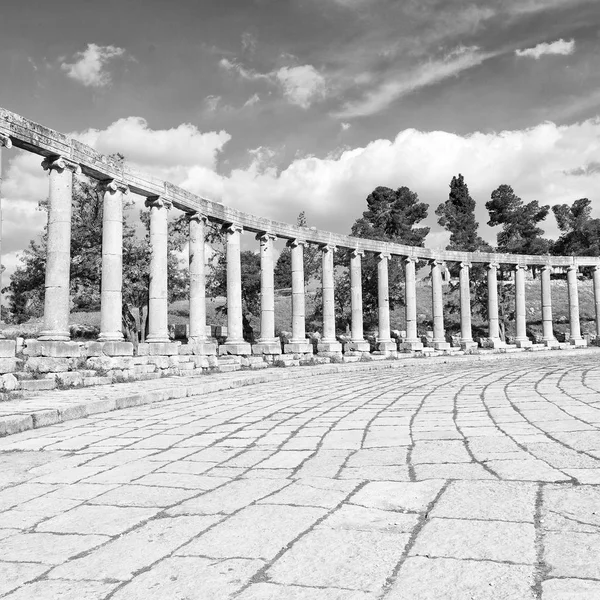 The antique archeological site classical heritage — Stock Photo, Image