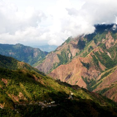   coultivation pirinç Teras alanı   