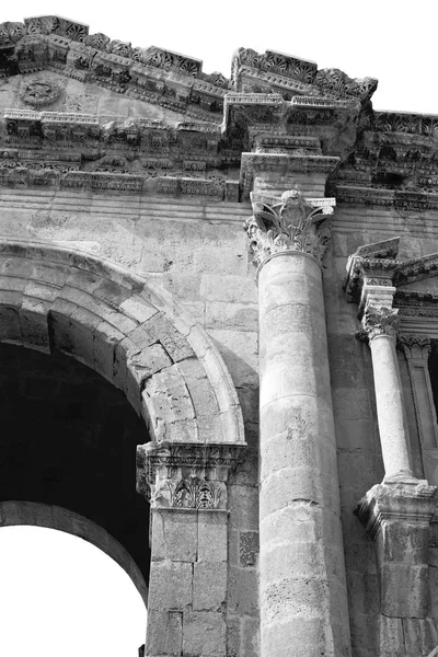 O sítio arqueológico antigo património clássico — Fotografia de Stock