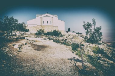  Antik manastır din sitedeki 