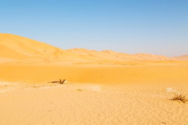 En düşük rub al hali boş çeyrek ve açık Umman eski çöl 