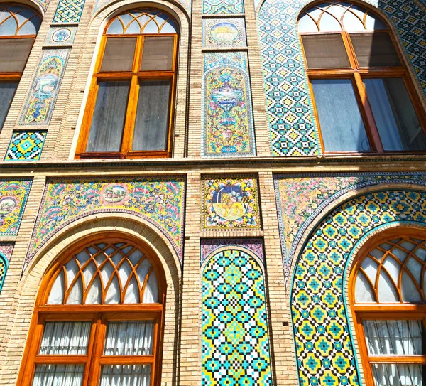 Az iráni antik palotától-golestan — Stock Fotó