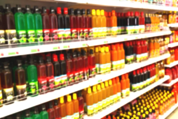 En iran supermercado abstracto borroso — Foto de Stock