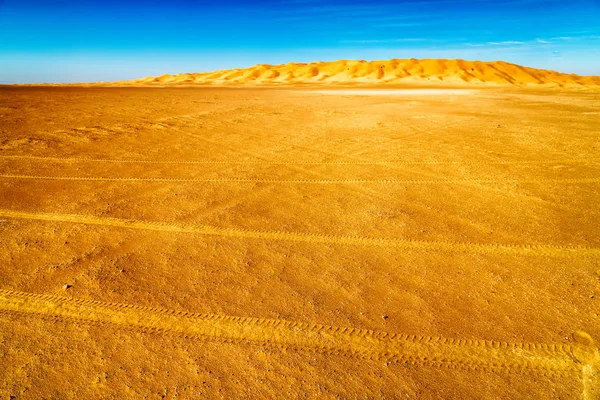 In oman old desert — Stock Photo, Image