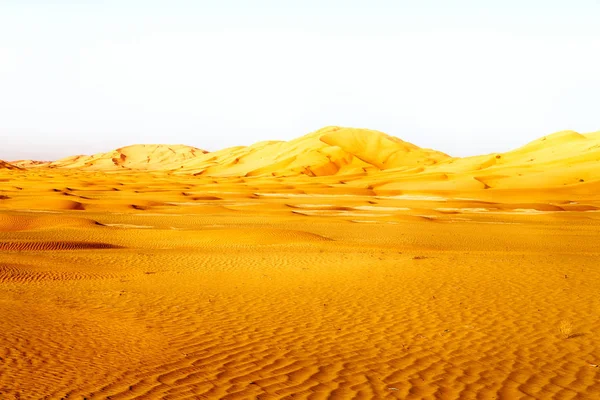 Nel vecchio deserto di oman — Foto Stock