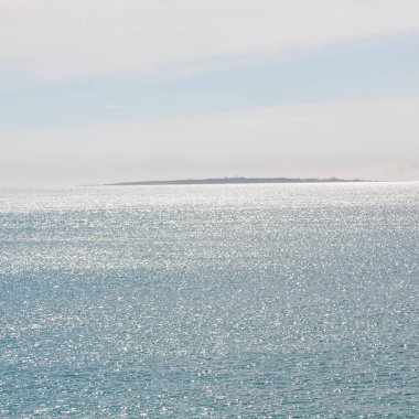    Güney Afrika kıyı şeridi ve ışık