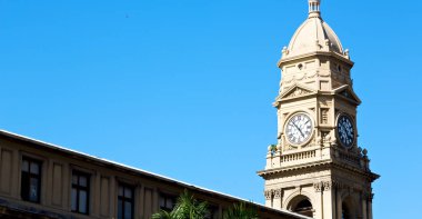  Güney Afrika eski kilisede şehir merkezinde  