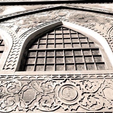 İran'da eski mimari pencere