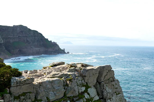 En la costa sudafricana y reserva de parques naturales — Foto de Stock