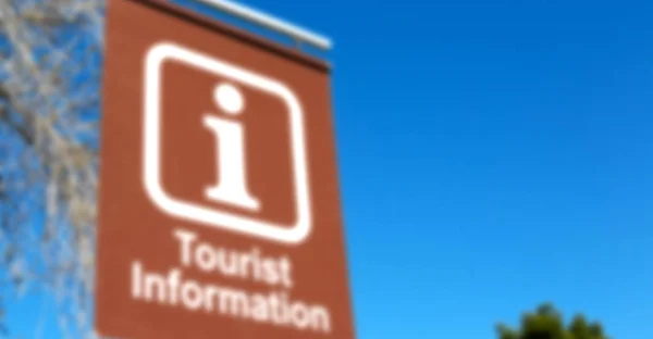 In south africa close up of the tourist information — Stock Photo, Image