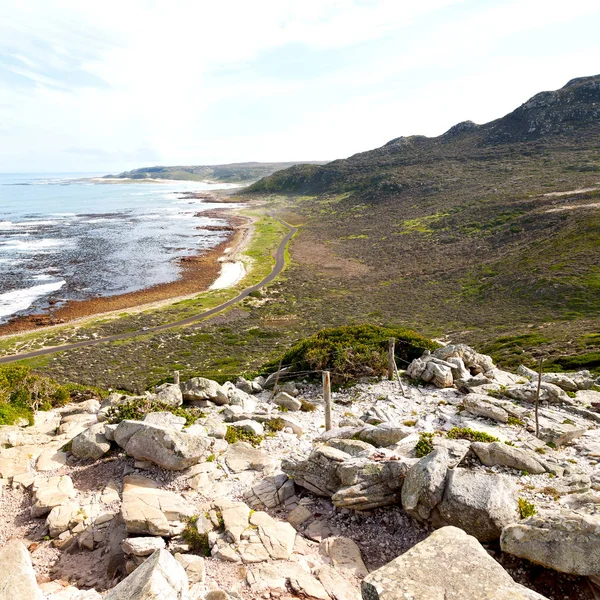 Na costa da África do Sul e reserva de parques naturais — Fotografia de Stock