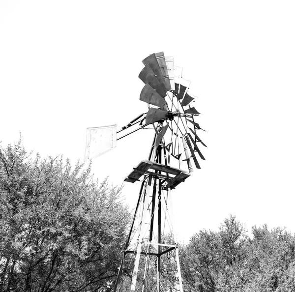 Im Nationalpark Windkraftanlagen-Technologie — Stockfoto