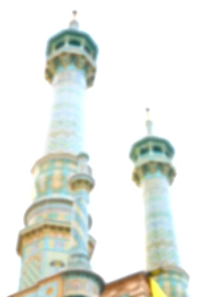 Em iran mausoléu islâmico — Fotografia de Stock