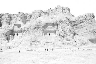 İran'da persepolis yakınındaki 