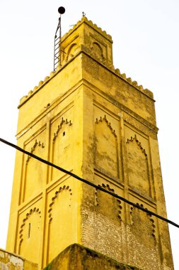  camide geçmiş sembolü Fas Afrika minar Müslüman