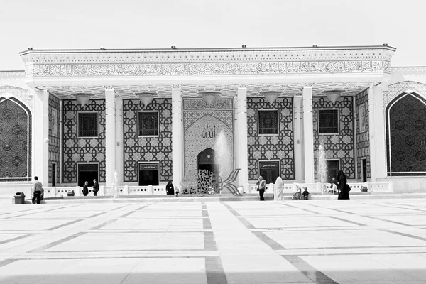 Em iran a antiga mesquita — Fotografia de Stock