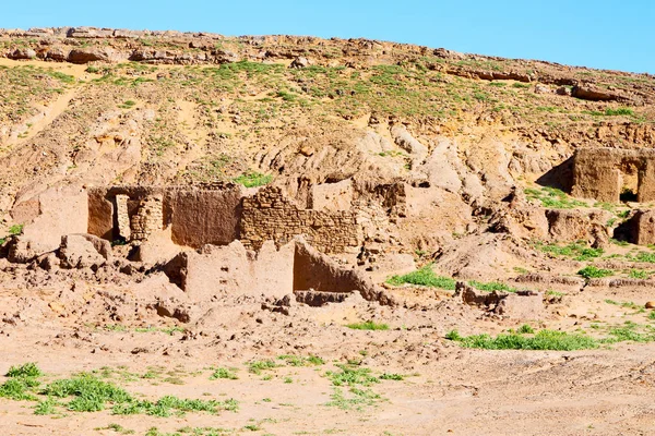 Sahara africa in marocco l'ancienne contruction et l'historique — Photo