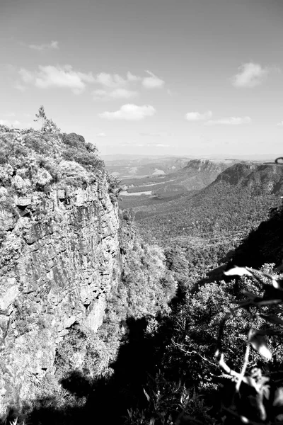 In Sud Africa fiume canyon impianto e acqua — Foto Stock