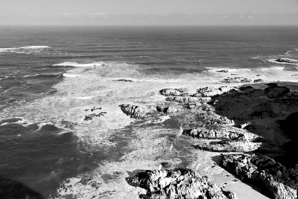 En Afrique du Sud ciel océan réserve — Photo